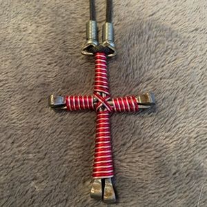 Handmade cross necklace